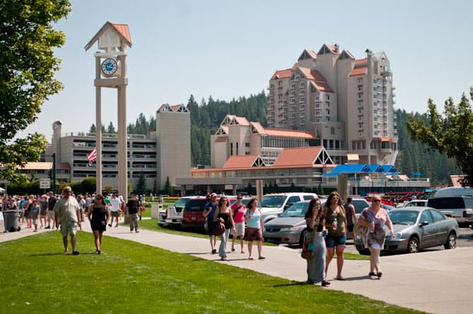 downtown couer d' alene