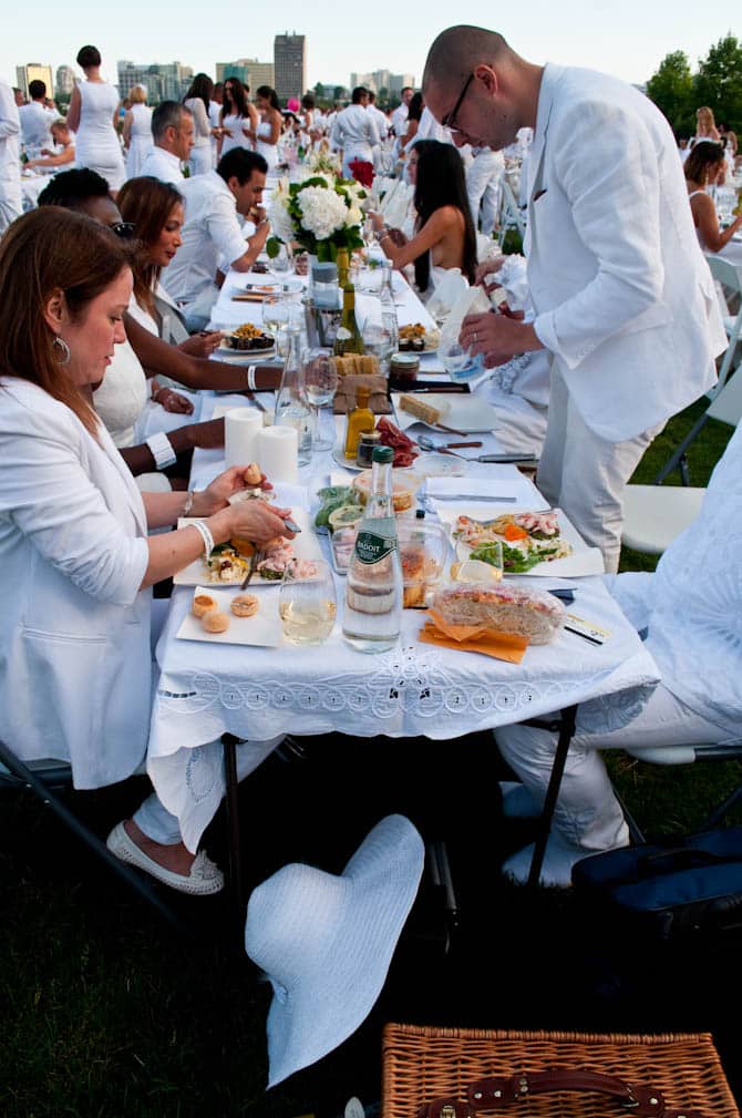 Dinner en Blanc