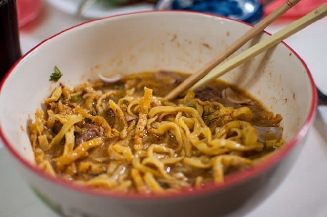 Khao Soi in Thailand
