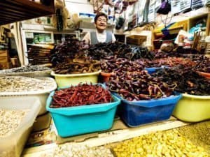 Things to do in Guanajuato Hidalgo Market peppers