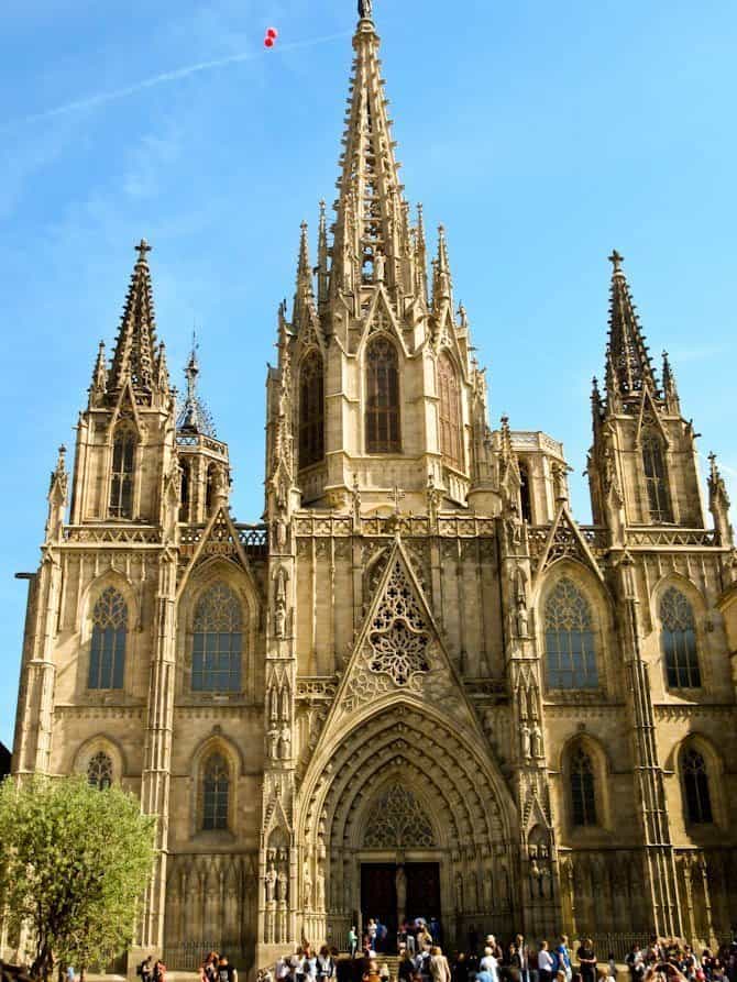Barcelona gothic cathedral