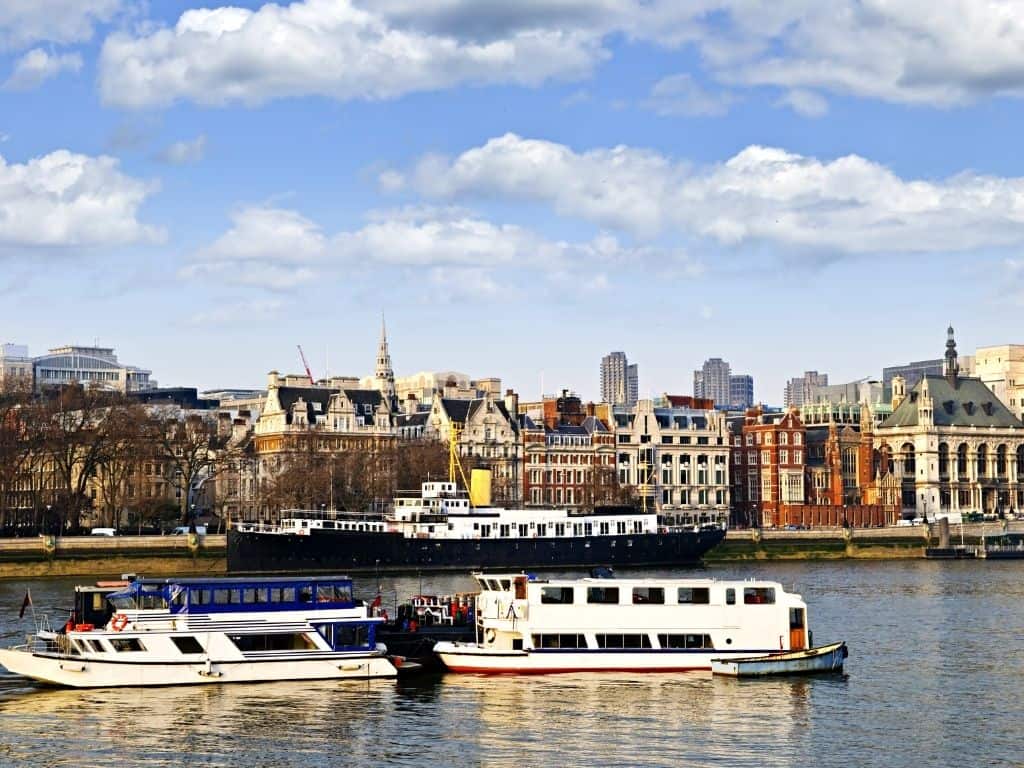 London Itinerary River Cruise