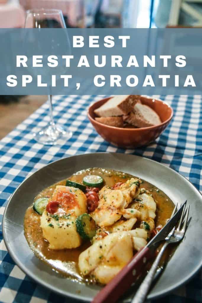 Planning a trip to Croatia? Enjoy trying local food? Read this article on Croatian food and the best restaurants in Split to try these dishes. #Croatianfood #SplitCroatia #Restaurantsinsplit