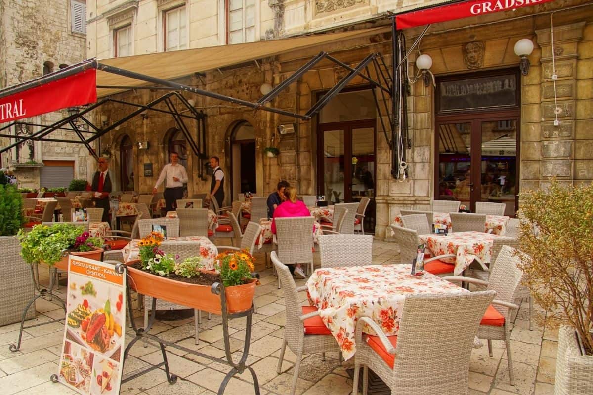Restaurants in Split Croatia