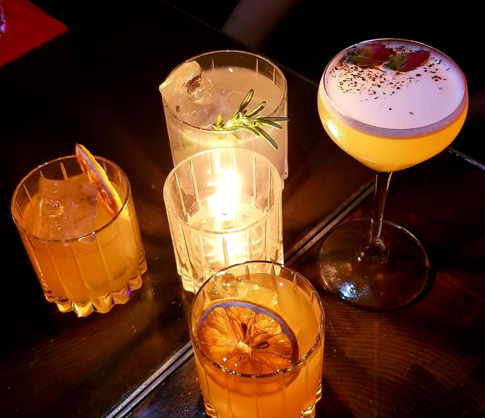 The Keefer Bar cocktails