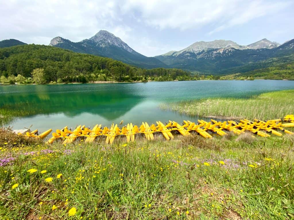 Lake Doxa Peloponnese