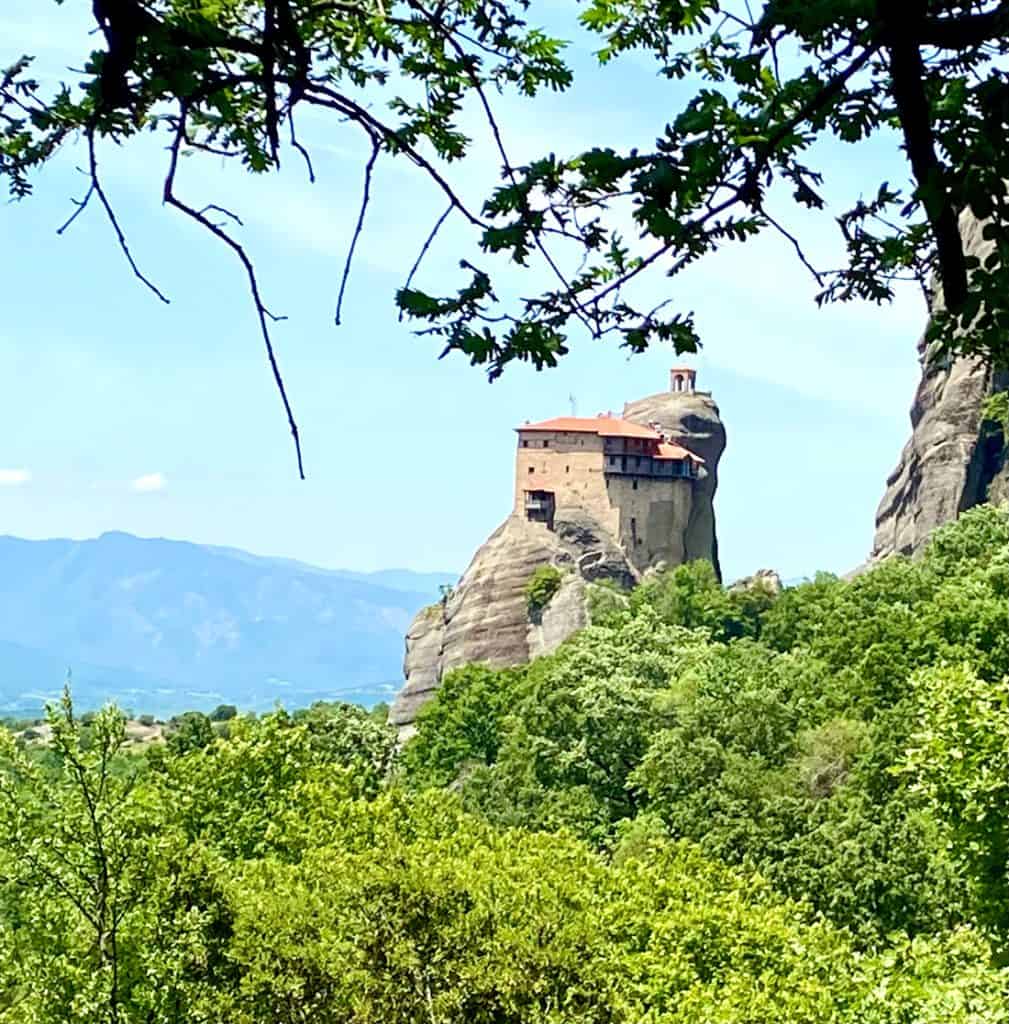 Meteora monastery view