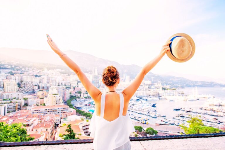 Woman traveling Image by RossHelen from Getty Images Pro via Canva