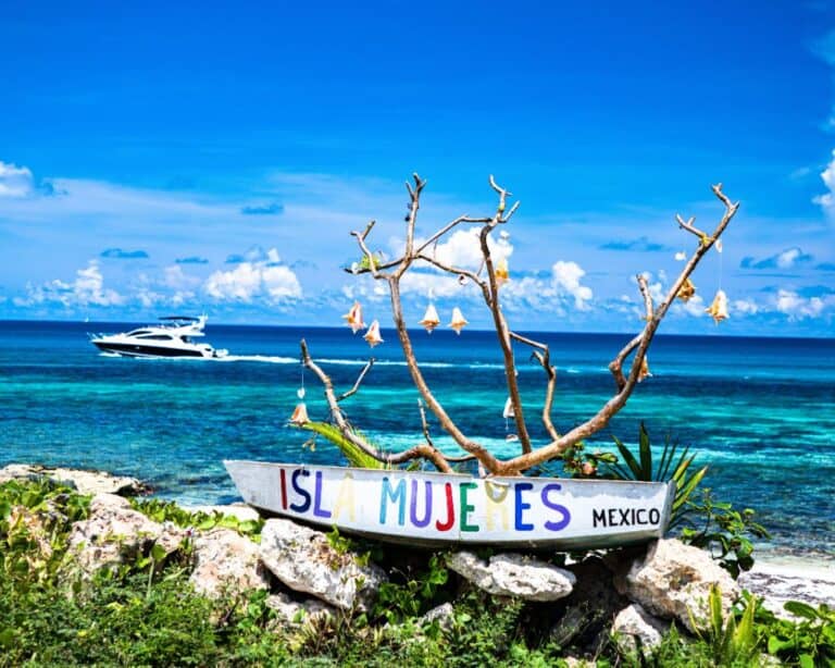 Isla Mujeres is a perfect place for a peaceful escape. Image by Rcview_cinematography from Getty Images via Canva