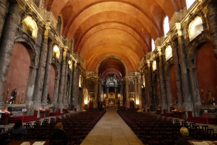Interior of a church