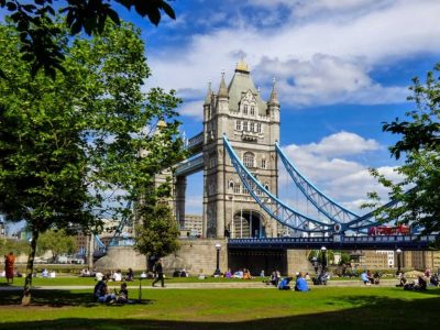 View of Tower Bridge London Itinerary